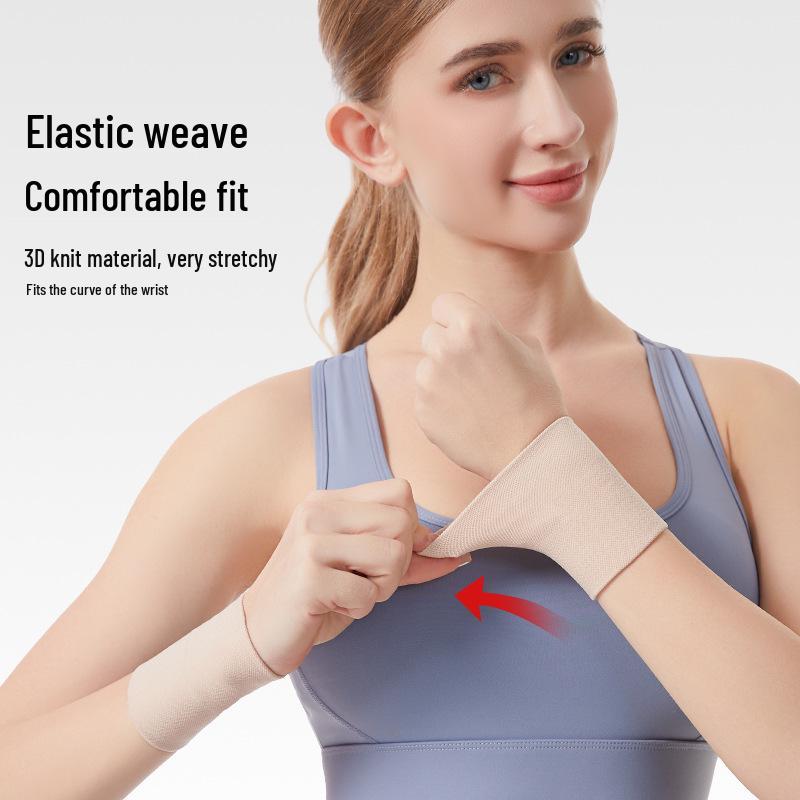 Unisex Breathable Lightweight Wrist Brace for Sports & Tenosynovitis Compression—Sweat-Absorbing Elastic Fit