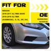 for 2016 2017 Nissan Altima Base Right Side Fog Light Lamp Cover Trim 622569HS0A