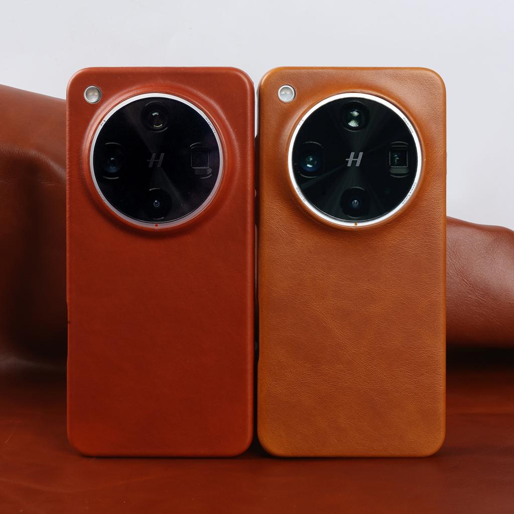 Oil Wax Genuine Leather Case For OPPO Find X9 Pro X8 Ultra X7 Ultra X6 X 8 Pro Reno9 Reno 9 Pro Plus Back Cover Case Capa