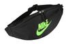 Nike Heritage Fabric Fanny Pack Unisex Black BA5750-019