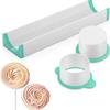 Round Cake Set and Tray for Baking Cake Pops Cookies Brownies and Craft Clay Designed for Longevity and Easy Use