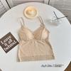 Lace V-Neck Cami With Built-In Bra