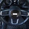 For 18- Jeep Wrangler JL Carbon Fiber Steering Wheel Center Ring Cover Trim