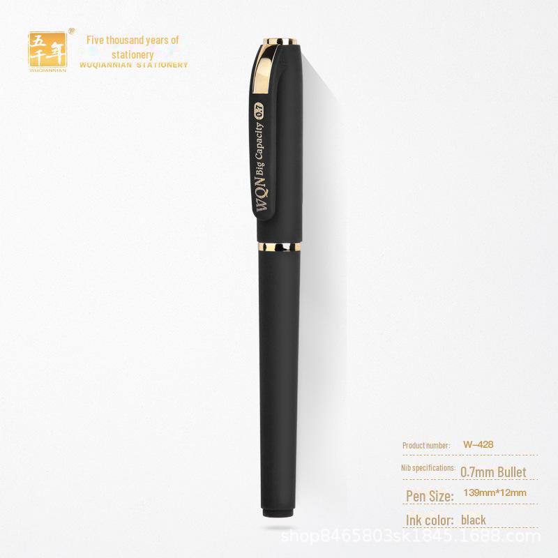 Five Thousand Years Cross-Border Quick-Dry Calligraphy Pen: Large Capacity, Custom Logo, Ideal for Signature & Advertising