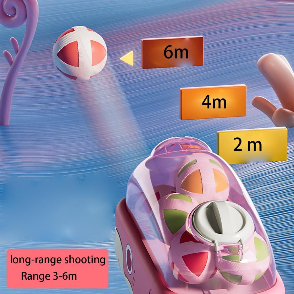 Whale Sticky Ball Gun Indoor And Outdoor Parent Child Interactive Shooting Competition Puzzle Toys For Children