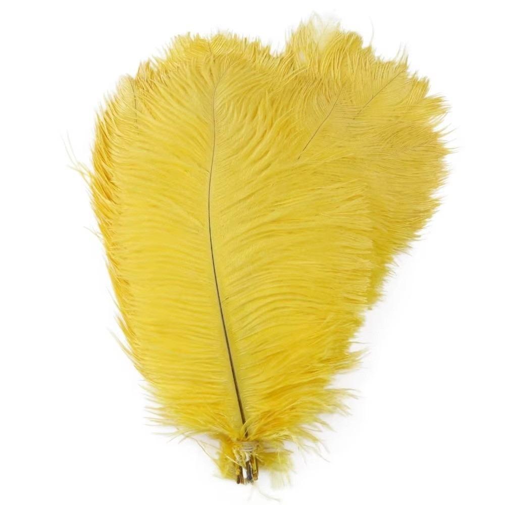 10Pcs Table Accessories Ostrich Feathers Stage Props Artificial Ostrich Feather Party Decoration