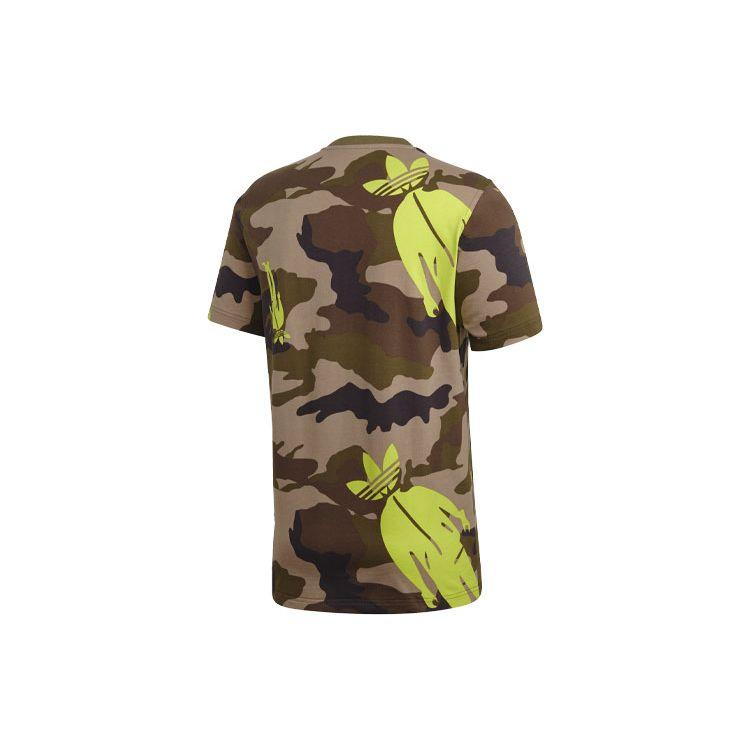 Adidas Originals Trefoil Ryv Camo Tee Men Tops GK5914