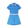 Onoff Women Short Sleeve Dress Of3004la Blue