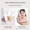 Portable Full-Length Foldable Mirror for Dorms, Bathrooms, and Makeup - Stick-On Wall or Flat Use, Ideal for Students and Influencers.