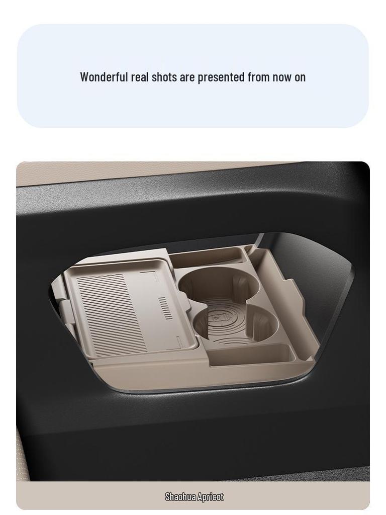 Silicone Dustproof Storage Box for 26 Geely Xingyue L Models: Fits Under Center Console.