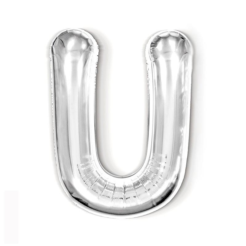 Aluminum Foil Balloon, English Letters, Birthday Party Wedding Decoration, 16" 32" 40"