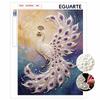 Elegant Peacock Pearl Kit 5D DIY Rhinestone Art Craft for Home Desktop Decoration Relaxing Handmade Gift