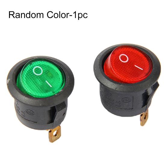 12V Dc 20A 20Mm Hole Fit Illuminated Signal Light Round Electronic Spst Switch