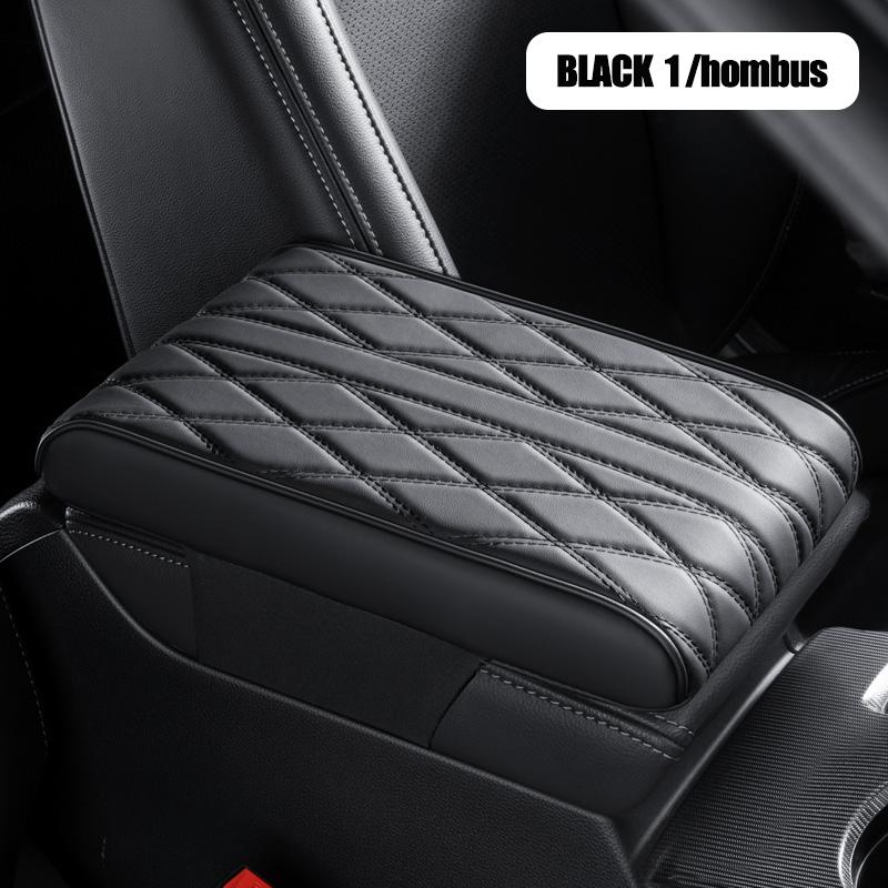 Auto Streifen Armlehnenpolster Matte Auto Mittelkonsolenpolster Memory-Schaum Armlehnenbox Handauflage Kissen Universell passend für die meisten Fahrzeuge