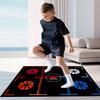 Basketball Footwork Training Mat Non-Slip Low Noise Basketball Training System Mat Agility Footstep Training Mat for Dribbling Training At Home