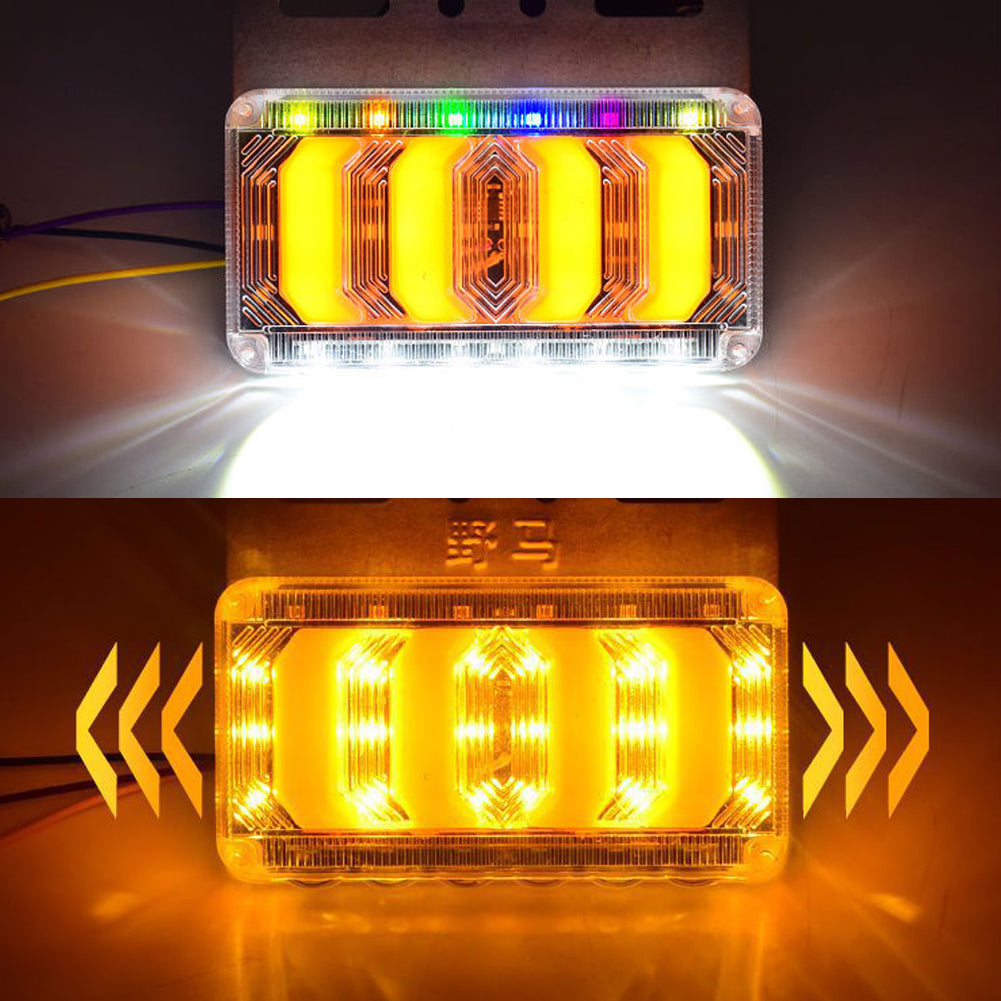 24V Camion LED Super Lumineux Étanche Lampe Indicateur de Gabarit Latéral Lumière de Dégagement Conception de Lampe Fluide Installation Rapide Lumières