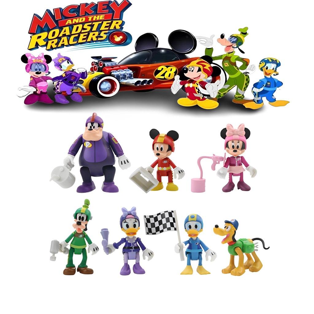 Disney Mickey Mouse Friends Collectible Figure Set Toy Ornament For Kids