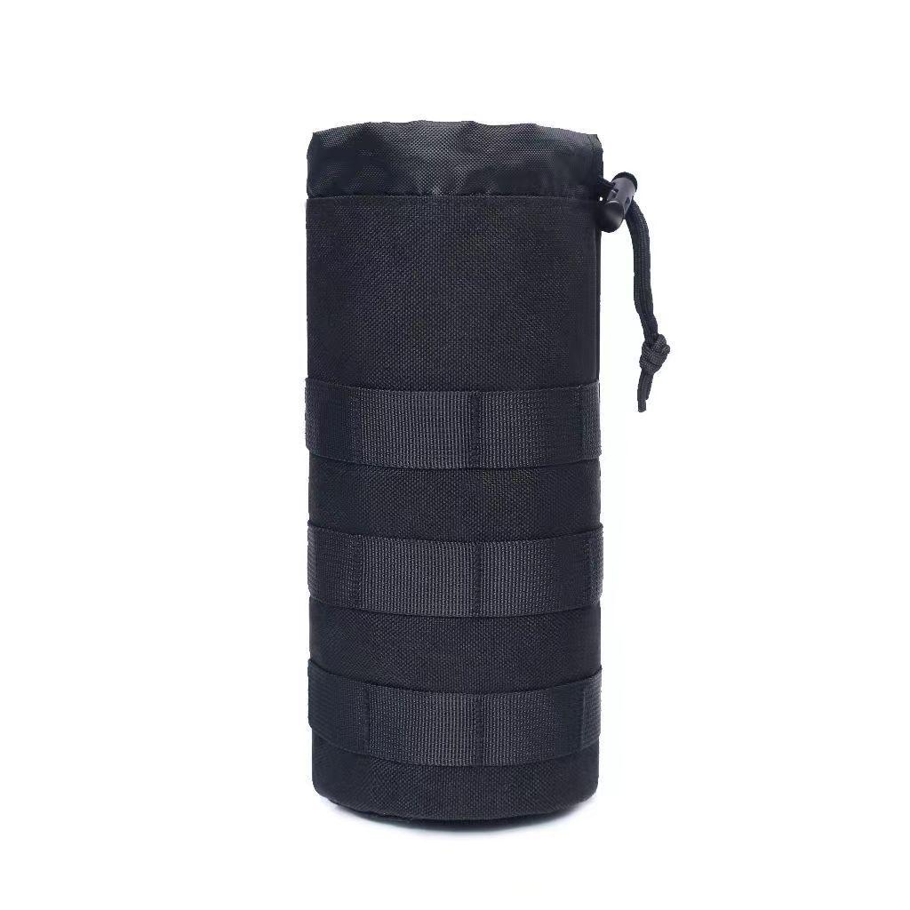 Tactical Outdoor Molle Water Bottle Pouch: Wear-Resistant, Insulated Sleeve & Handheld Waist Bag