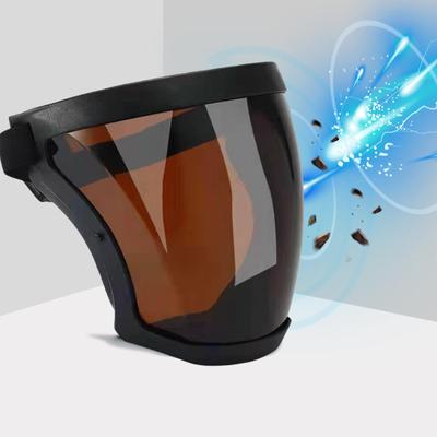Protective Face Shield Welding Helmet Anti UV for Grinding Dark Brown