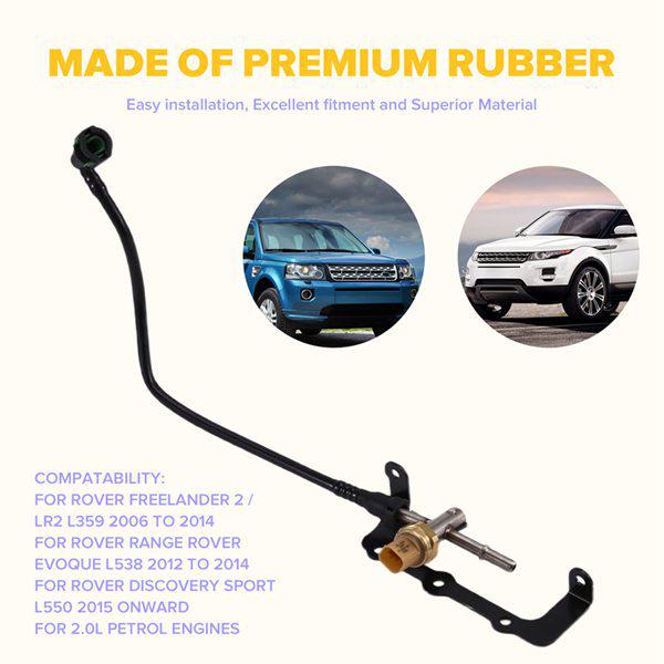 

LR044010, LR079937, LR028855: Compatible with Land Rover Fuel Supply Pipe with Pressure Sensor. None