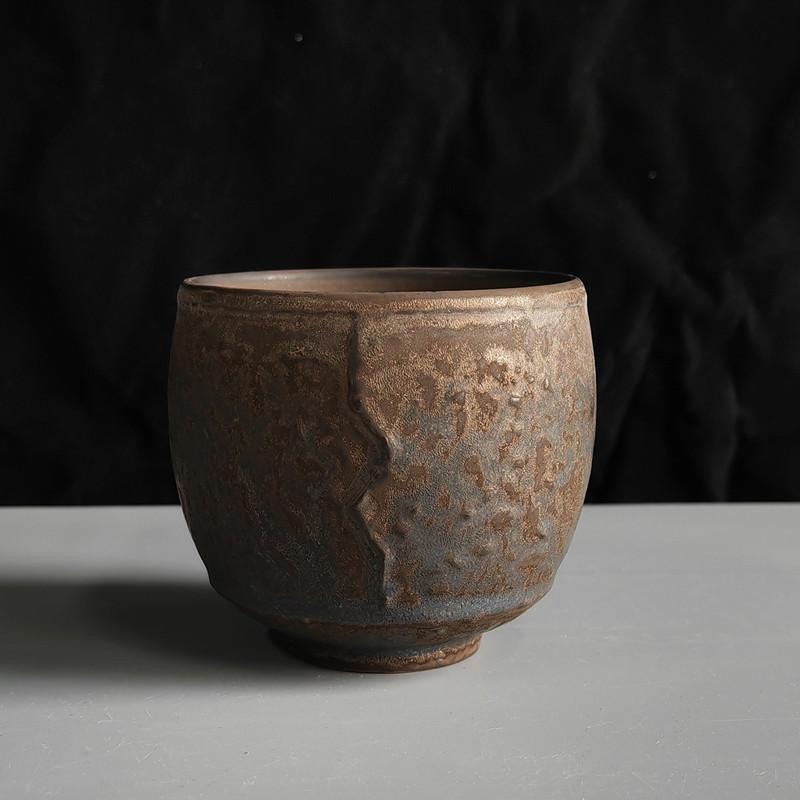 

Концентрированная кофейная чашка Креативная керамическая чашка с печной глазурью Одинарная чашка Мастер-чашка Цзяньчжань Маленькая чашка Большая чайная чашка 250ml