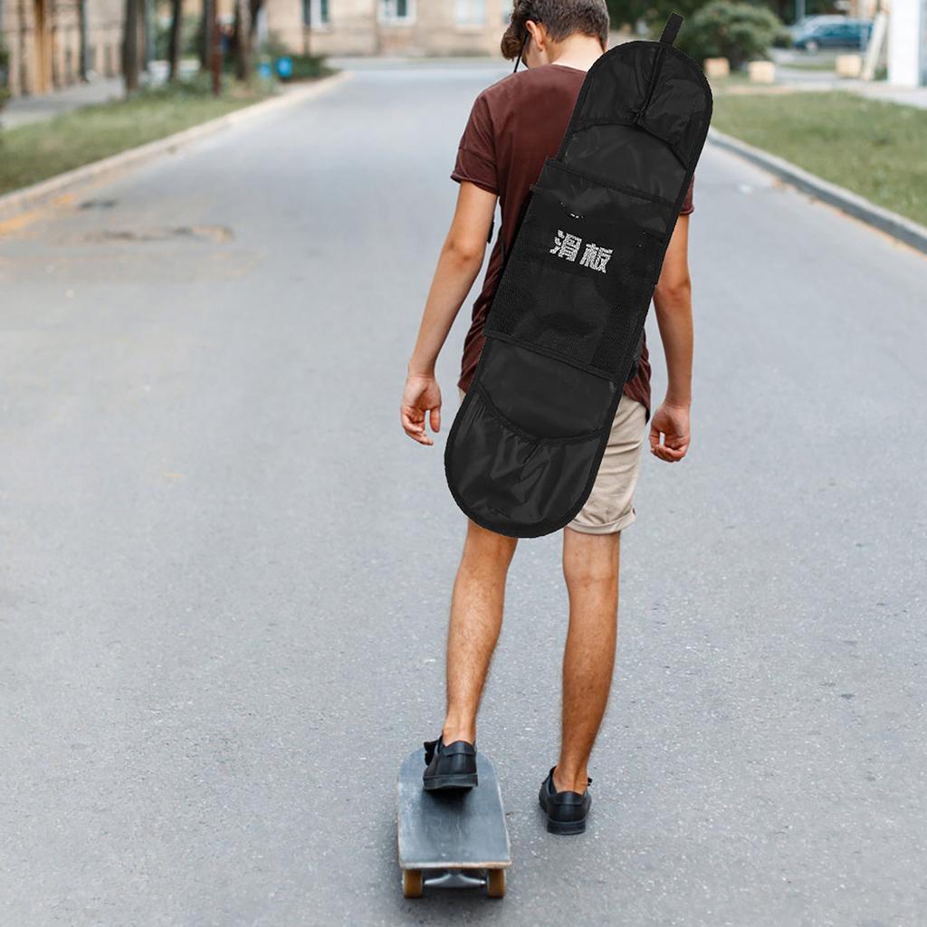 PUENTE Skateboardväska Axelväska Vattentät Longboard Förvaringsryggsäck