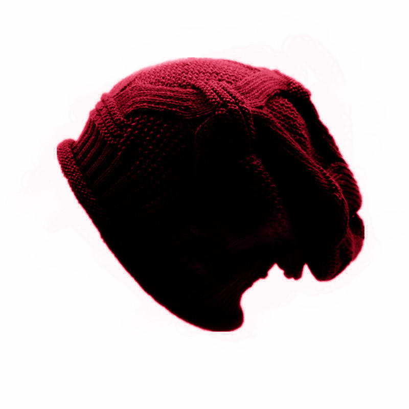 Unisex Baggy Knitted Beanie Hats For Women And Men Winter Baggy Oversized Ski Knit Skullies Outdoor Bonnet Gorras Keep Warm Caps