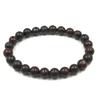 8mm Natural Iron Tiger Eye Gemstone Beads Handcrafted Stretch Bracelet 7.5" Gift For Special Occasion RBB-54