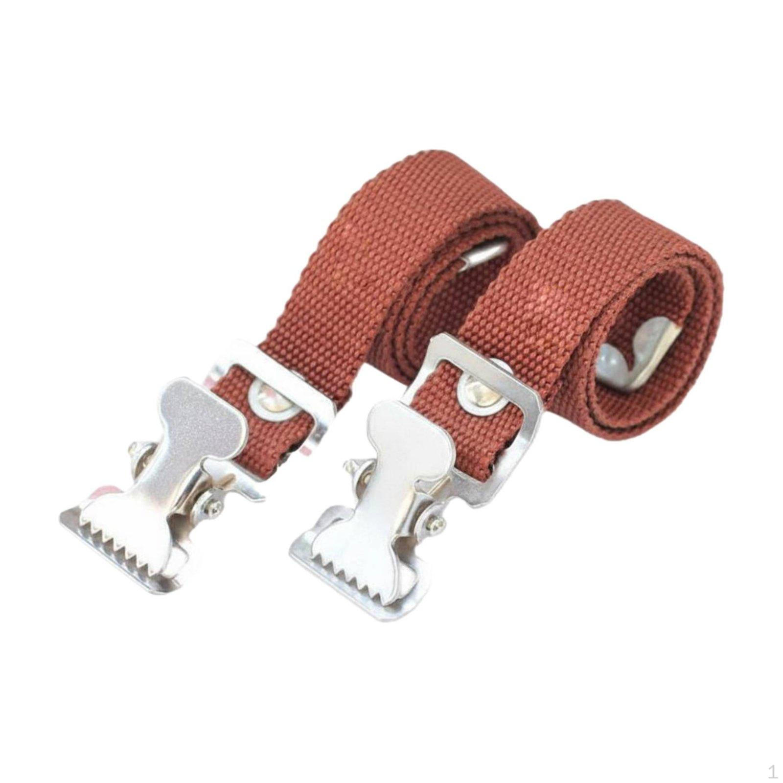 Drywall Stilts Leg Band Strap Replacement Adjustable Stilt Heavy Duty Tool Accessory for Foot S Strap 2PCS
