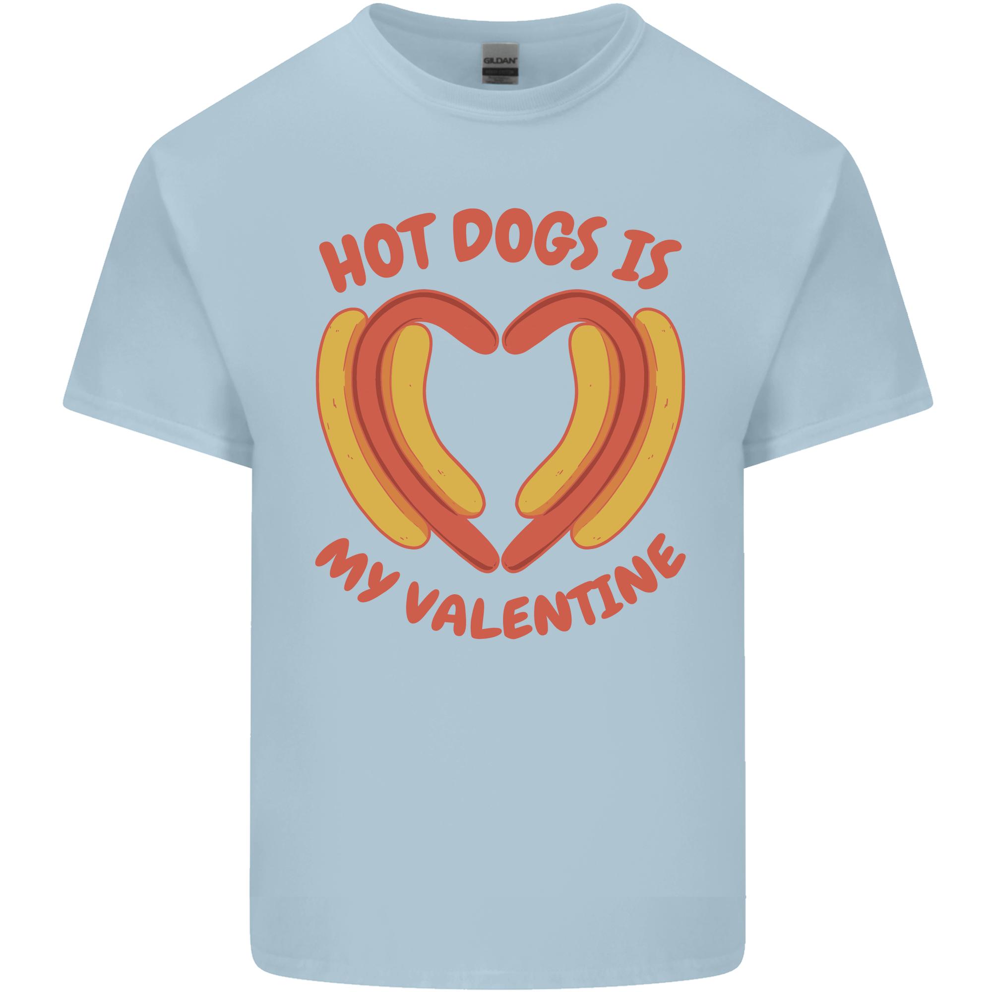 Hot Dog Anti Valentines Day Single Funny Unisexs Light Cotton TShirt S