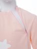 Kids Boys Girls Special Needs Adaptive Clothing Short Sleeve Rainbow Print Chest Port Access Chemo T-shirt with Zippers
