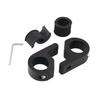 Set of 2 Motorcycle Mounting Brackets Easy Secure for and Trucks Universal Mounting Bracket - Installation, Fixing, Motorcycles, Cars, (22-30mm) -
