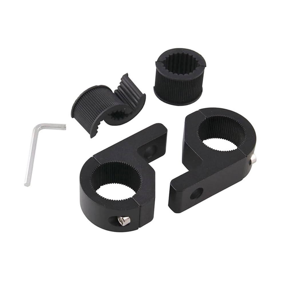 Set of 2 Motorcycle Mounting Brackets Easy Secure for and Trucks Universal Mounting Bracket - Installation, Fixing, Motorcycles, Cars, (22-30mm) -