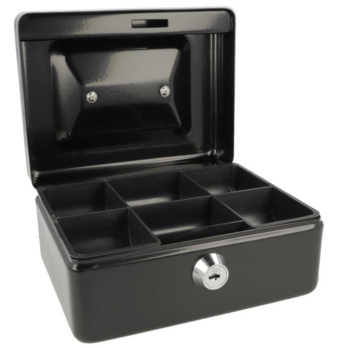 Housse de rangement - Westcott - AC-E51000-ZW - Coffre-fort en acier - Poignée escamotable - 6 compartiments