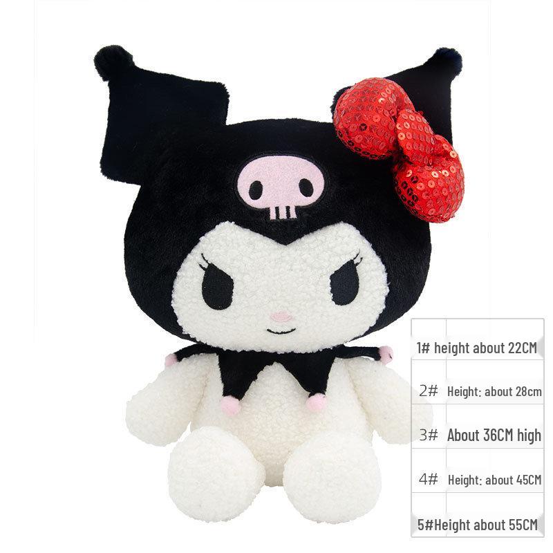 Genuine Sanrio Kuromi My Melody Hello Kitty Cat Plush Pendant Doll
