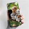 Black Case For Itel P33 Plus Bumper Soft Silicone Jelly Shell Anime Popular Sunflower Wildflower Painted Shockproof Cover
