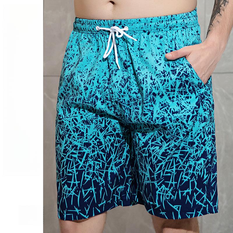 Summer 3D Camouflage Print Shorts Fashionable Casual Beach Men's Shorts