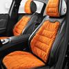 Winter Minimalist Plush Car Seat Cushion - Thickened for Warmth