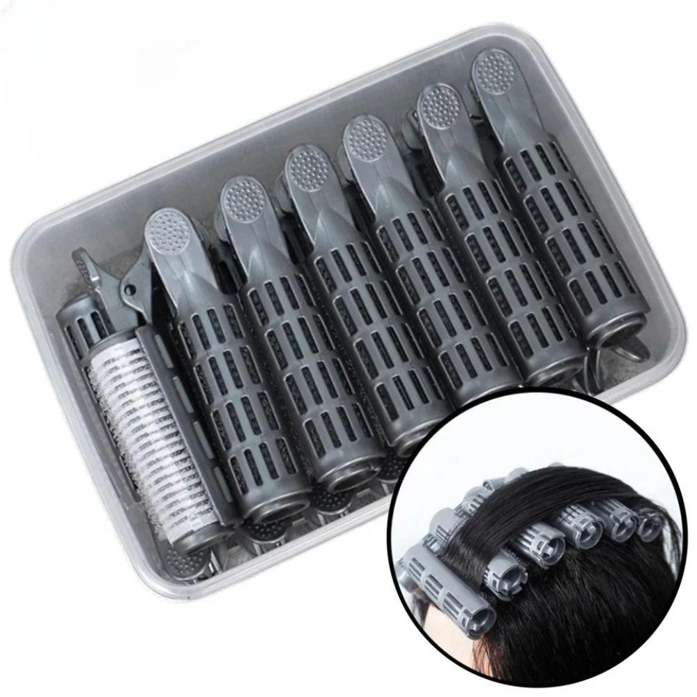 

Plastic Hair Root Clip Solid Fluffy Fixed Bangs Trendy Hair Curling Accessories