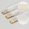31PCS Cross Stitch Gold Tail Needle Dull Head Round Tip Needle Handmade General Three-strand Embroidery Needle