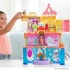 Mattel Disney Princess Belle and the Castle (Stackable Castle Series! Mini Doll) [Dress-up Doll, Castle] [House and Accessories Included] [Ages 3+] [G