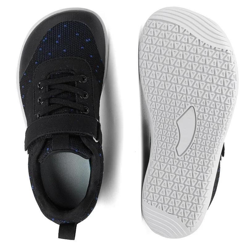 Little Big Kid Wide Barefoot Shoes Boys Girls Minimalist Sneakers Lightweight Non Slip Narutal Children Walking Shoes Skate Flat