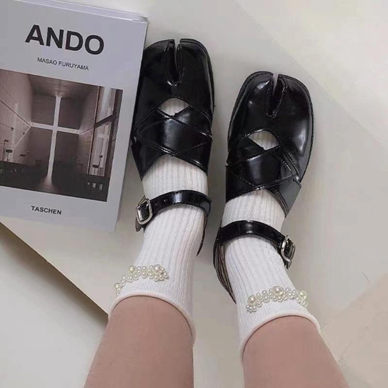 Pearls Crew Socks Sweet Roll Cuffs Ankle Dress Socks Japanese Cute Calf Socks