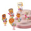 Kids' DIY Ice Cream Cup Craft Kit - Colorful Dessert Simulation & Educational Toy