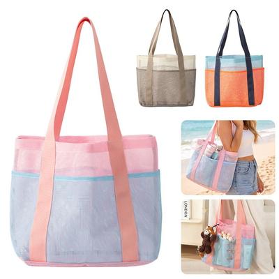 Mesh Swimming Bag Handheld Cosmetic Bag New Organizer Storage Bags