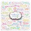 50PCS Motivational English Sticker Set - Waterproof Encouragement Sentences for Water Bottles, Helmets, DIY Journals, and Cartoon Decor.