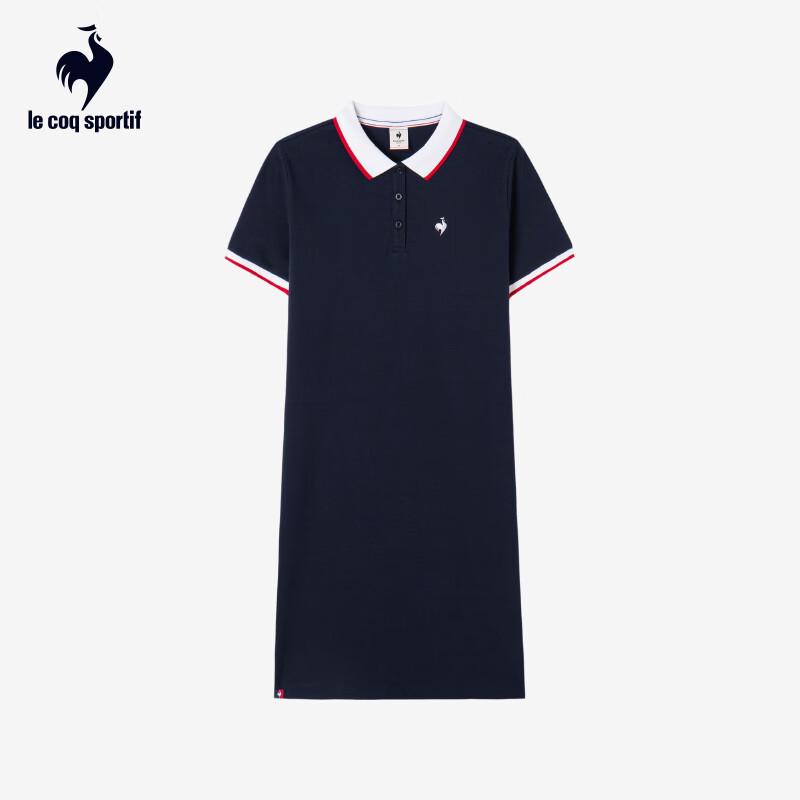 Le coq sportif Women's Casual Short-Sleeve Polo Dress