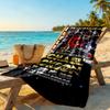 Michael Jackson Customized Name Beach Towel Super Soft & Absorbent Suitable for Swimming Gym Camping Yoga Vacation