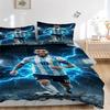 Argentina Football Legend Print 3Pcs Bedding Setduvet Cover With 2 Bedropillowcase Home Birthday Gift
