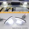 2pcs LED Car License Plate Lights Assembly For Honda Crv Fit Odyssey Jazz Hrv Frv CR-V Stream Freed  Ight 12V 4101S60013